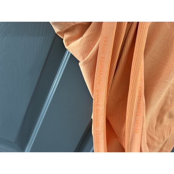 Lululemon Shirt Mens Medium Orange Metal Vent Tech Short Sleeve Running Size XL - Picture 6 of 6